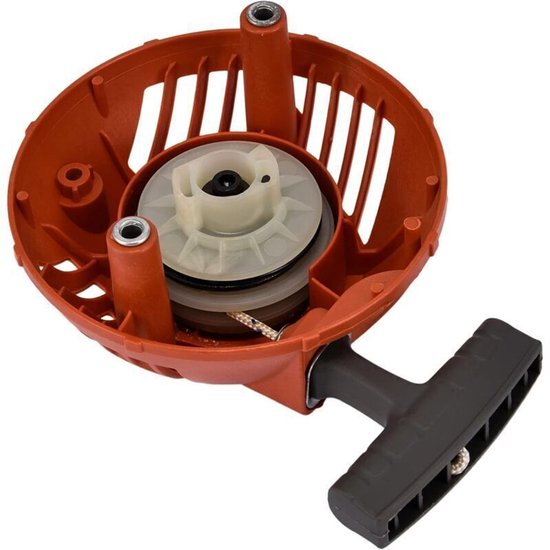 Terugslagstarter geschikt voor Husqvarna 128C, 128CD, 128LD, 128LDX, 128R, 128RJ en 128DJX bosmaaiers. Onderdeelnummer: 576368301