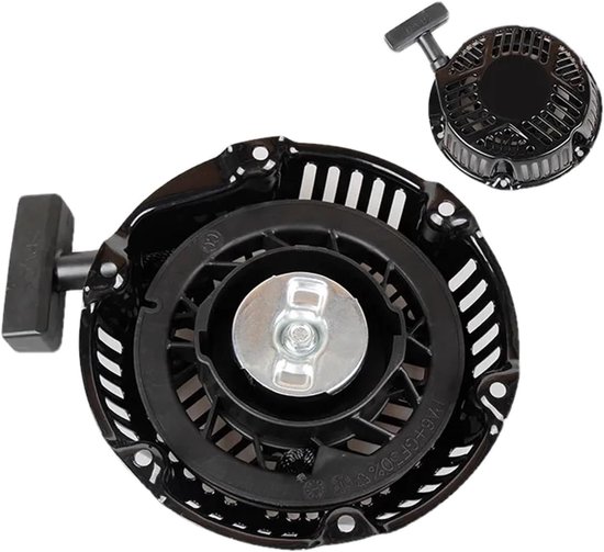 Terugslagtrekstarter - Starter koord - Grasmaaier starten - Duurzaam ABS kunststof - 163CC motor - Zwart