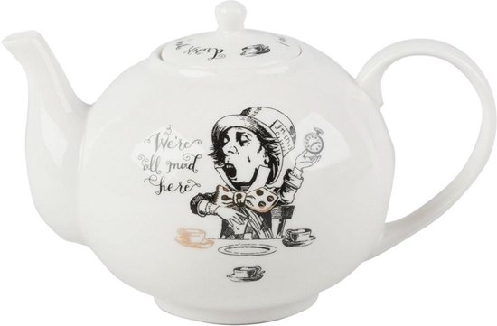 Theepot, Porselein, 1.1 L - V&A | Alice in Wonderland