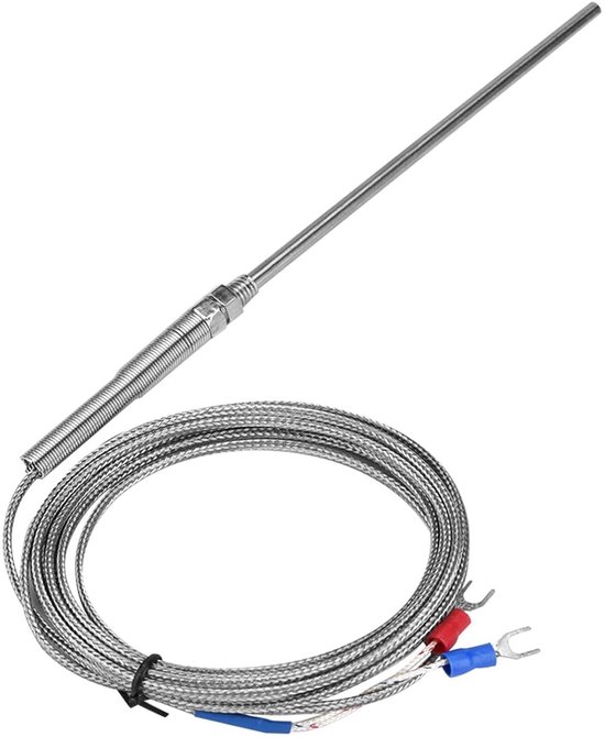 Thermokoppelsensor - Keenso temperatuurregelaar - type K - hoge temperatuur - 3 m - sensor voor temperatuurmeting van Merkloos	