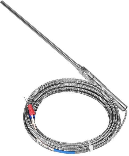 Thermokoppelsensor - Keenso temperatuurregelaar - type K - hoge temperatuur - 5 m - precisie meting van Keenso