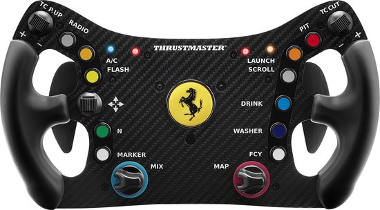 Thrustmaster Ferrari 488 GT3 Wheel Add-on - Racestuur (Alleen Stuur) van Thrustmaster