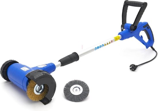 Thuys – Onkruidborstel Electrisch – Bosmaaier – Onkruidverwijderaar – 10 x 5 x 5cm – Blauw van Thuys