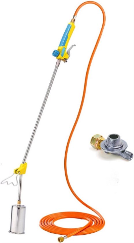 Thuys – Thermoflamm Bio Professional Plus Set – Krachtige Onkruidbrander – Voor Grote Oppervlakken van Thuys