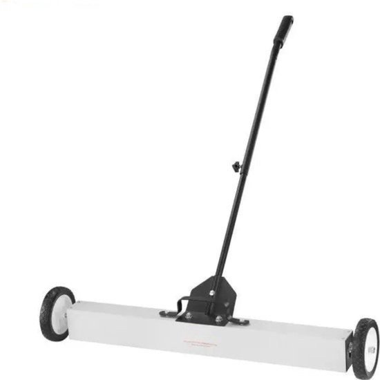 Thuys - Veegmachine - Magnetische veegmachine - Borstelmachine -. met wielen Duwtype - Magnetisch - 23.6in 45lbs MAX - Grote Magneet Pickup Gazon Telescopische