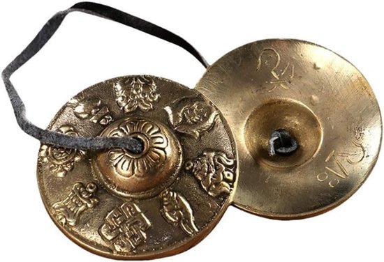 Tibetaanse Tingsha bel - meditatiebel - kaneelinstrument - Tingsha bel voor meditatie en yoga