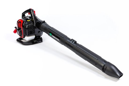TIMBERPRO – 3in1 – Bladblazer - Benzine - Zuig en versnipperfunctie - 26cc - Blaassnelheid 225 km/u - Opvangzak 45 l van TimberPro
