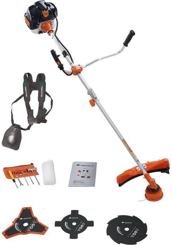 TIMBERPRO - Bosmaaier 2-in-1 - benzine - draad en mes -  52 cm³ -  3,0 PK. van TimberPro