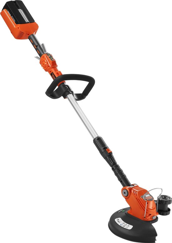 TIMBERPRO - Bosmaaier / Kantentrimmer 40V, 2A batterij + lader.  Débroussailleuse / Coupe-bordures 40V, batterie 2A + chargeur van TimberPro