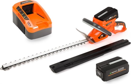 TIMBERPRO - Haagschaar elektrisch 40V, 1 x batterij 2A + lader / Taille haie électriques 40V, 1 x batterie 2A + chargeur van TimberPro