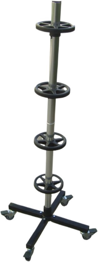 Tire Stand met Wielen voor 13"-17" Velgen - 220 lbs Capaciteit