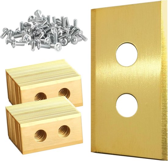 Titanium Messen voor Robotmaaier - Ultrascherp Roestvrij Staal, Duurzame Reserveaccessoires van Merkloos	