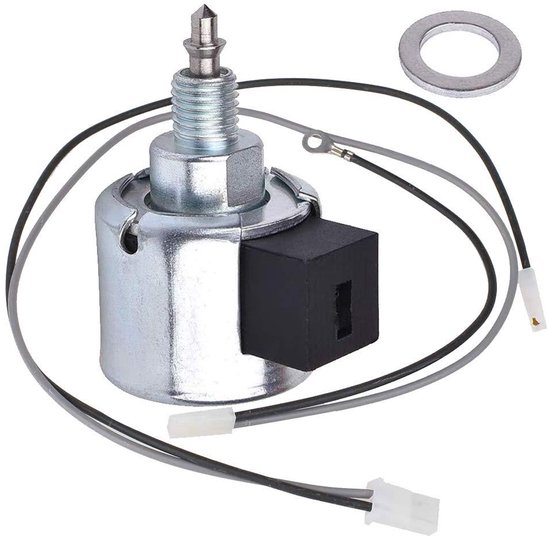 Titel: Brandstof Shut-Off Solenoïde Pakking Vervanging voor Briggs en Stratton Gazon Garden Equipment Motor 33R777-0012-G1 met Draad van Briggs and Stratton