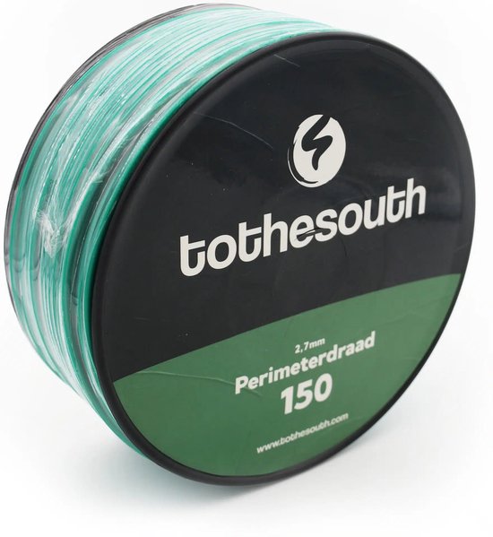 To the South® 2.7mm Perimeterdraad / Begrenzingsdraad geschikt voor NAC Robotmaaiers - 150 meter van To the South