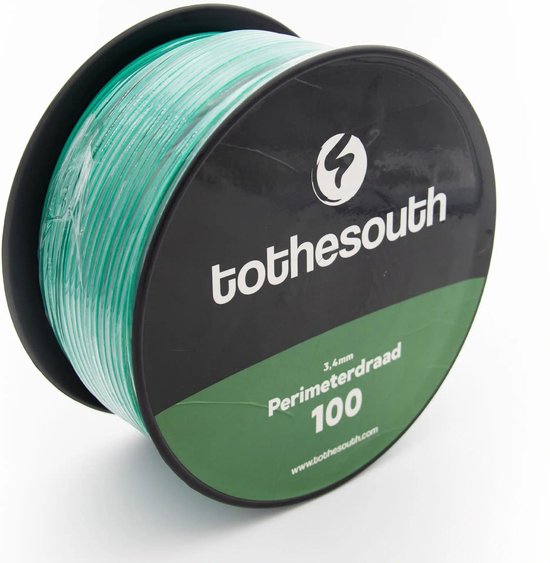 To the South® 3.4mm Perimeterdraad / Begrenzingsdraad geschikt voor alle Etesia Robotmaaiers - 100 meter (extra sterk) van To the South