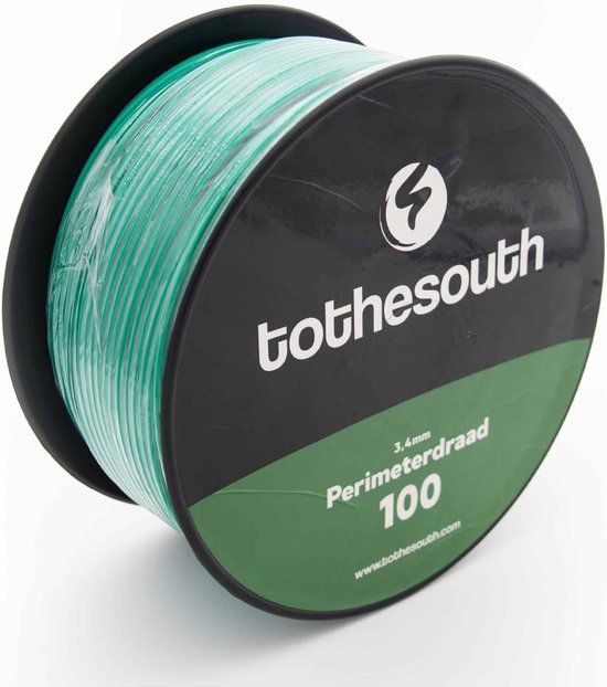To the South® 3.4mm Perimeterdraad / Begrenzingsdraad geschikt voor alle Sabo Robotmaaiers - 100 meter (extra sterk) van To the South