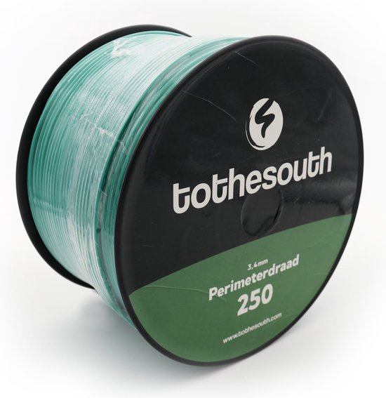 To the South® 3.4mm Perimeterdraad / Begrenzingsdraad geschikt voor alle Zoef Robotmaaiers - 250 meter (extra sterk) van To the South