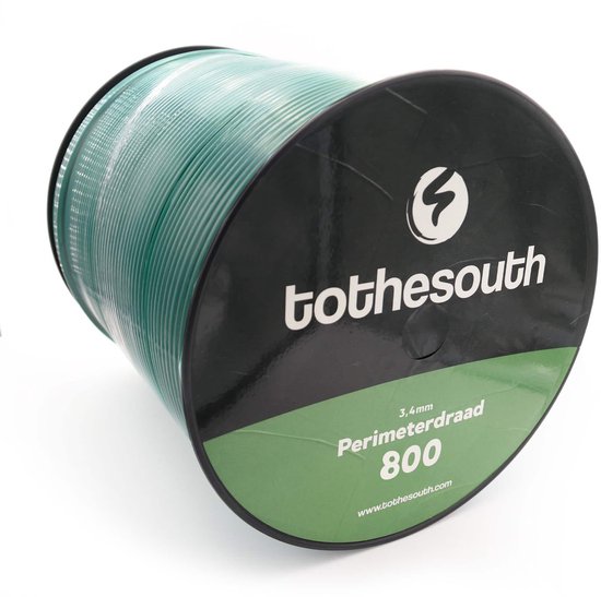 To the South® 3.4mm Universeel Perimeterdraad / Begrenzingsdraad geschikt voor alle Robotmaaiers - 800 meter van Merkloos	