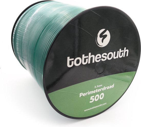To the South® 5.5mm perimeterdraad (PRO) geschikt voor alle Belrobotics Robotmaaiers - dubbel geïsoleerd - 500 meter van Merkloos	