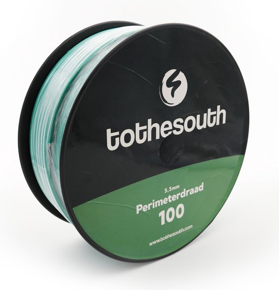 To the South® 5.5mm perimeterdraad (PRO) geschikt voor alle Wiper Robotmaaiers - dubbel geïsoleerd - 100 meter