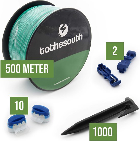 To the South® Installatieset geschikt voor alle Central Park Robotmaaiers - Extra Groot van To the South