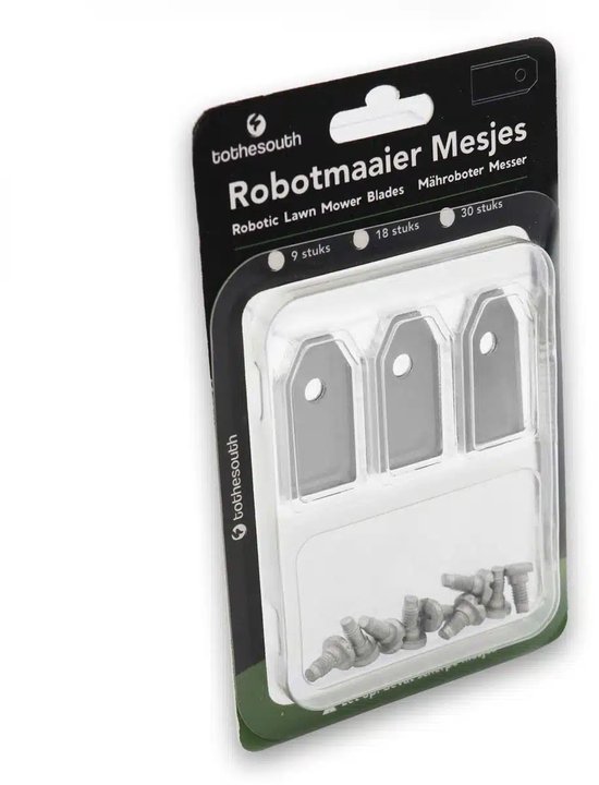 To the South® Robotmaaier Mesjes staal geschikt voor Husqvarna Automower 305E NERA - 60 stuks van Merkloos	
