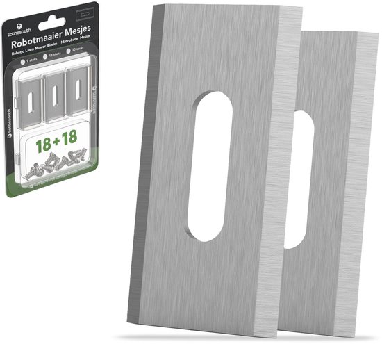 To the South® Universele Endurance Robotmaaier Mesjes geschikt voor o.a. Gardena, Husqvarna, McCulloch, Yard Force, Segway, Garden Feelings, Cramer, ECOVACS, Ferrex & Florabest - Staal - 18 Stuks van To the South