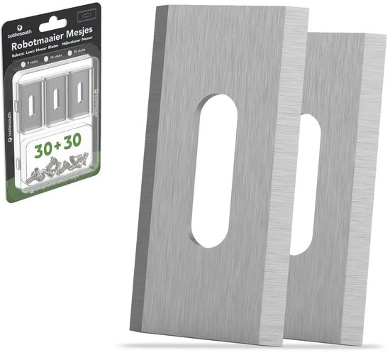 To the South® Universele Endurance Robotmaaier Mesjes geschikt voor o.a. Gardena, Husqvarna, McCulloch, Yard Force, Segway, Garden Feelings, Cramer, Ferrex & Florabest - Staal - 30 Stuks van To the South
