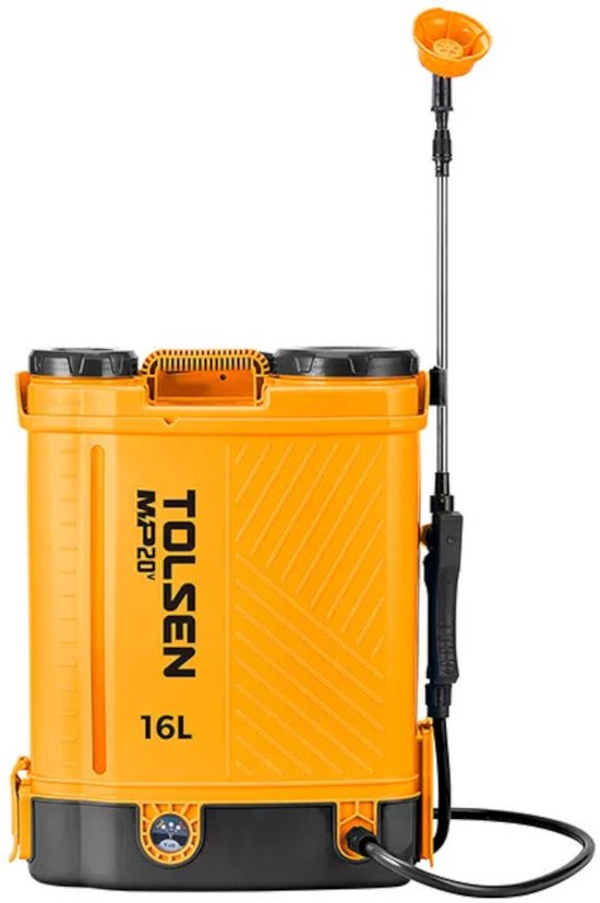 Tolsen 20V Accu Drukspuit 16L van Merkloos	