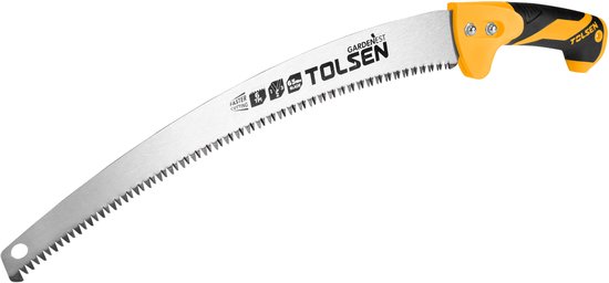 Tolsen Takkenzaag - 250 mm - 6 TPI - Met Beschermhoes van Tolsen