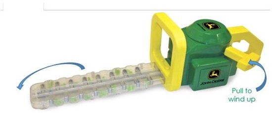 Tomy John Deere speelgoed haagschaar - realistisch tuingereedschap voor kinderen.