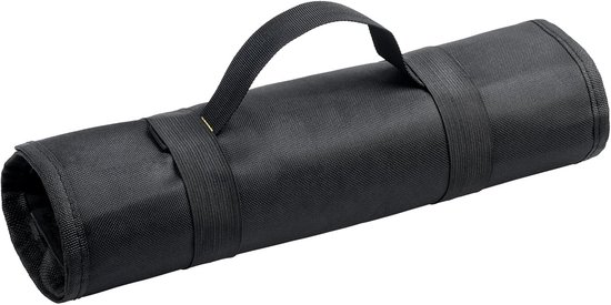 Tool-free for Wrench, Screwdriver, Pliers, Roller Compartments, Organiser, Roll-Up Fabric Bag for Men, Small Coin Sleeve van Merkloos	
