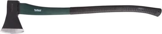 Toolland Bijl, softgrip handgreep, kopgewicht 2 kg, 87 cm van Toolland