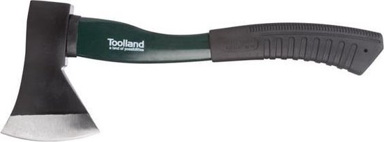 Toolland Handbijl, softgrip handgreep, kopgewicht 600 g, 37 cm van Toolland
