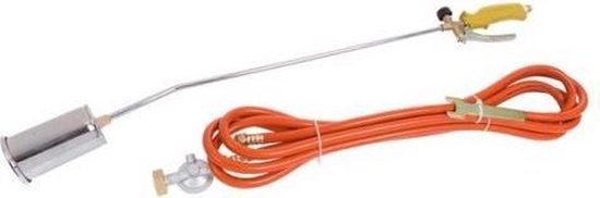 Toolland Onkruidbrander op gas, drukregelaar, slang 5 m van Toolland