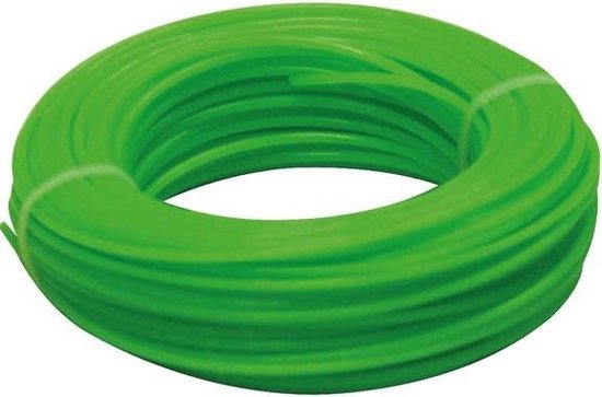 Toolland Trimmerdraad, nylon, groen, 1.6 mm, 100 m van Toolland