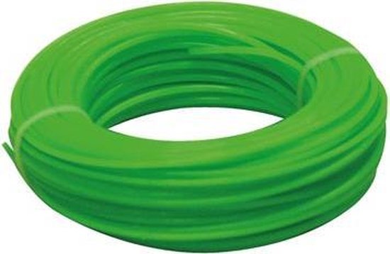 Toolland Trimmerdraad, nylon, groen, 1.6 mm, 50 m van Toolland