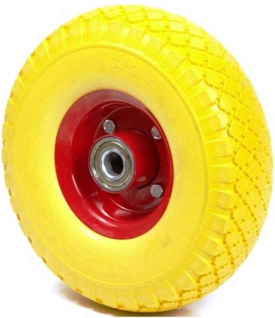 Tooltech Wiel 3.00-4 - 260 x 85 mm. - Anti-Lek, Steekwagen, Bolderkar van T