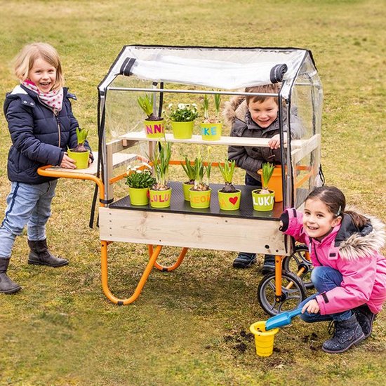 Top Trike kas speelgoed mobiel Little Gardener educatief tuinieren. van Merkloos	