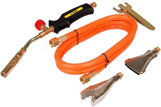 Topex Dakbrander/Onkruidbrander 17-22-40mm 2kw 1.5mtr Slang van Topex