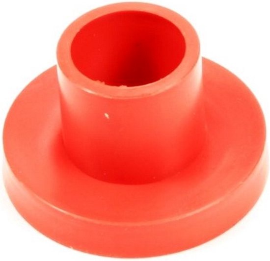 Topgear Stofkapje Rood 13 cm t.b.v. Kruiwagen As van Topgear