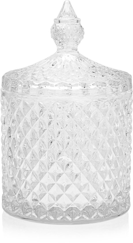 TopWosk Serie - Kristallen Container - Deksel - 300ml - Transparant van Merkloos	
