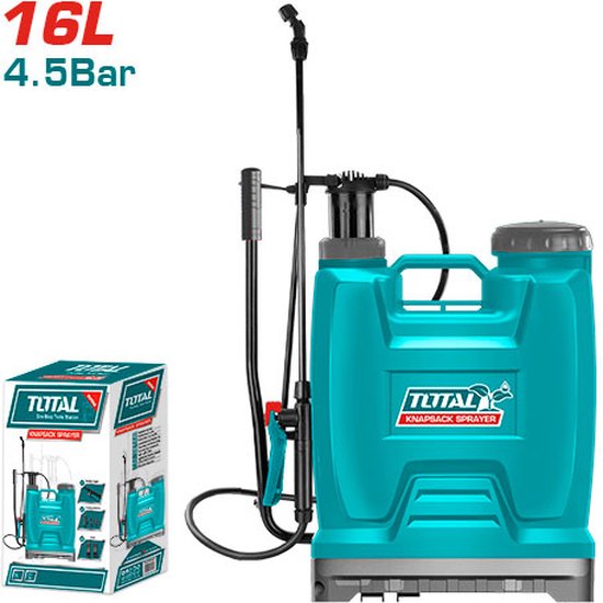 Total - Drukspuit - 16L - 4,5 bar van Merkloos	