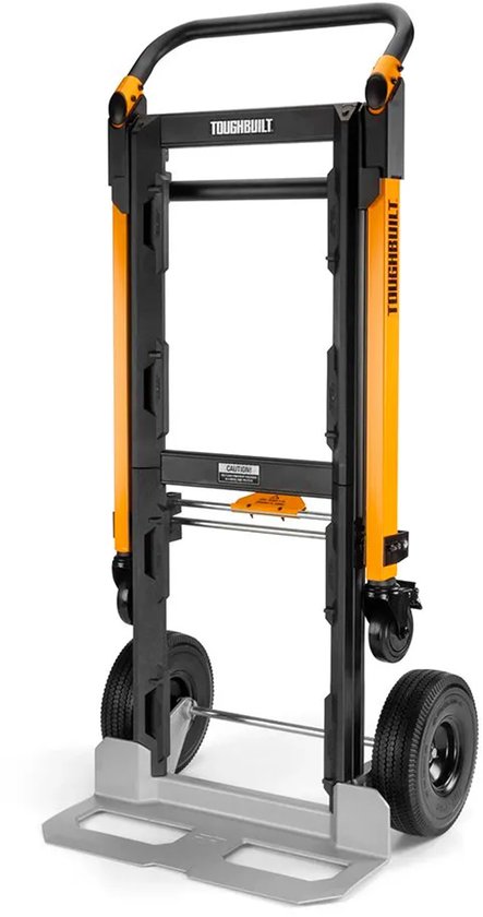 Toughbuilt Stacktech 2-in-1 Steekwagen Zilver 120.15 x 60 x 100.88 cm