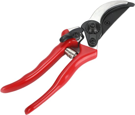 Tovbmup Snoeischaar - Snoeischaar voor grote handen - Snoeischaar met sapgeul - Ergonomische handgreep - Snijdiameter 25 mm - Lengte 215 mm van Tovbmup