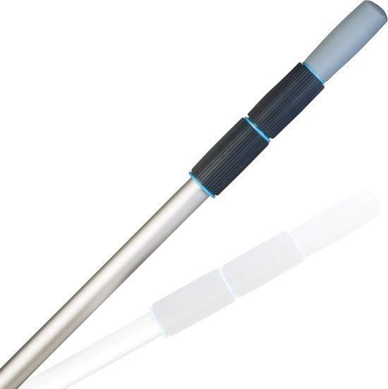 TPP360 aluminium telescopische paal voor zwembad, 3,60 m (2 secties op 1,80 m)