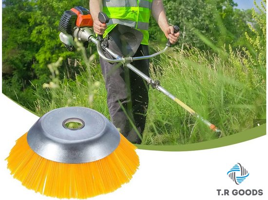 T.R Goods® - Nylon Onkruidborstel Voor de Bosmaaier - Nylon Borstelkop voor Bosmaaiers - Onkruidborstel Grastrimmer van T.R Goods®