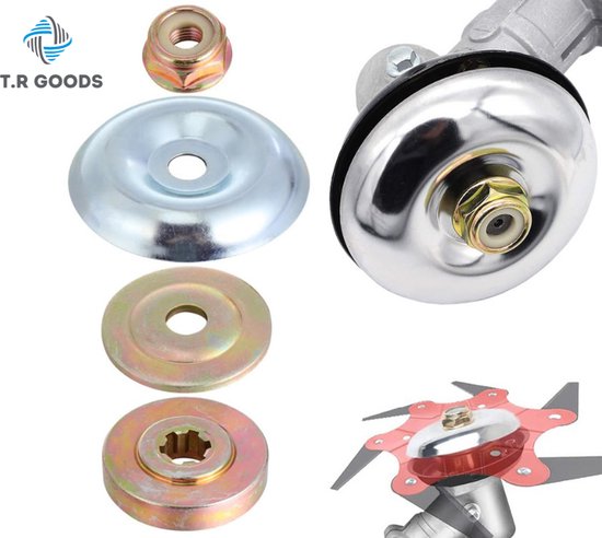 T.R Goods® - Universele Bevestigingsset Voor Bosmaaier - Onkruidborstel - Adapterset voor Voegenborstel - Installatieaccessoires voor Bosmaaier van T.R Goods®