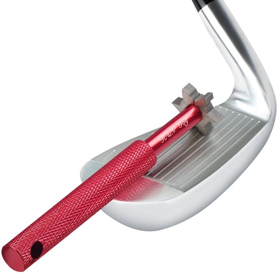 TRANKIELO® - Hoogwaardige Golf Club Groeven Slijper – Golf Club Reiniger met 6 Snijders – Geschikt voor Alle Irons & Wedges – Voor Verbeterde Backspin en Bal Controle van TRANKIELO®
