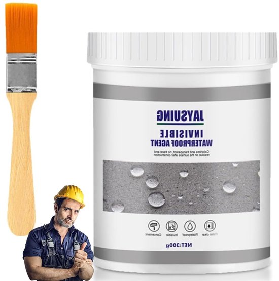Transparante Waterdichte Coating, 300g Isolatie Sealant Emulsie voor Badkamer, Tegels en Toiletten - Perfecte Bescherming tegen Vocht en Schimmel